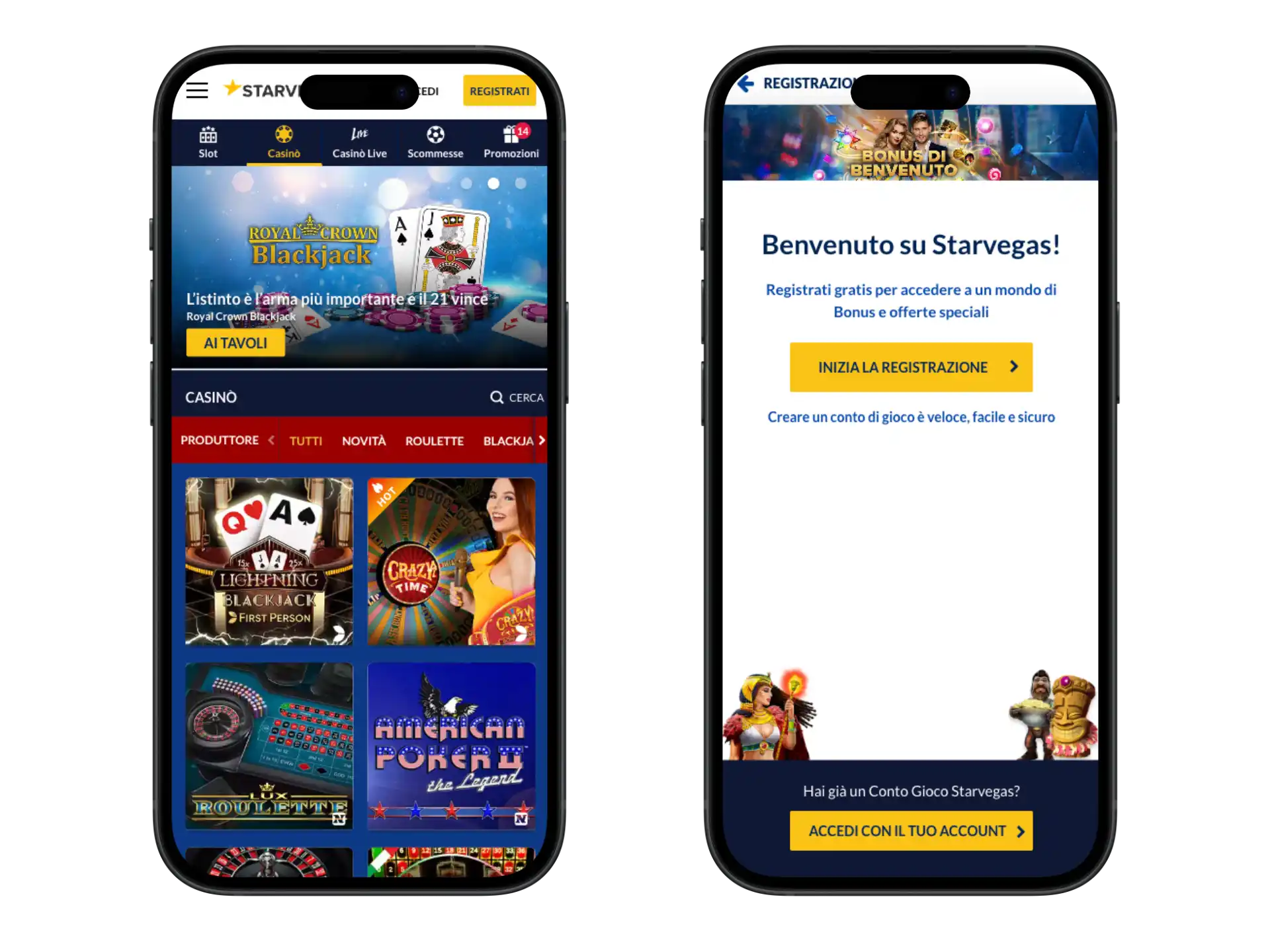 app starvegas