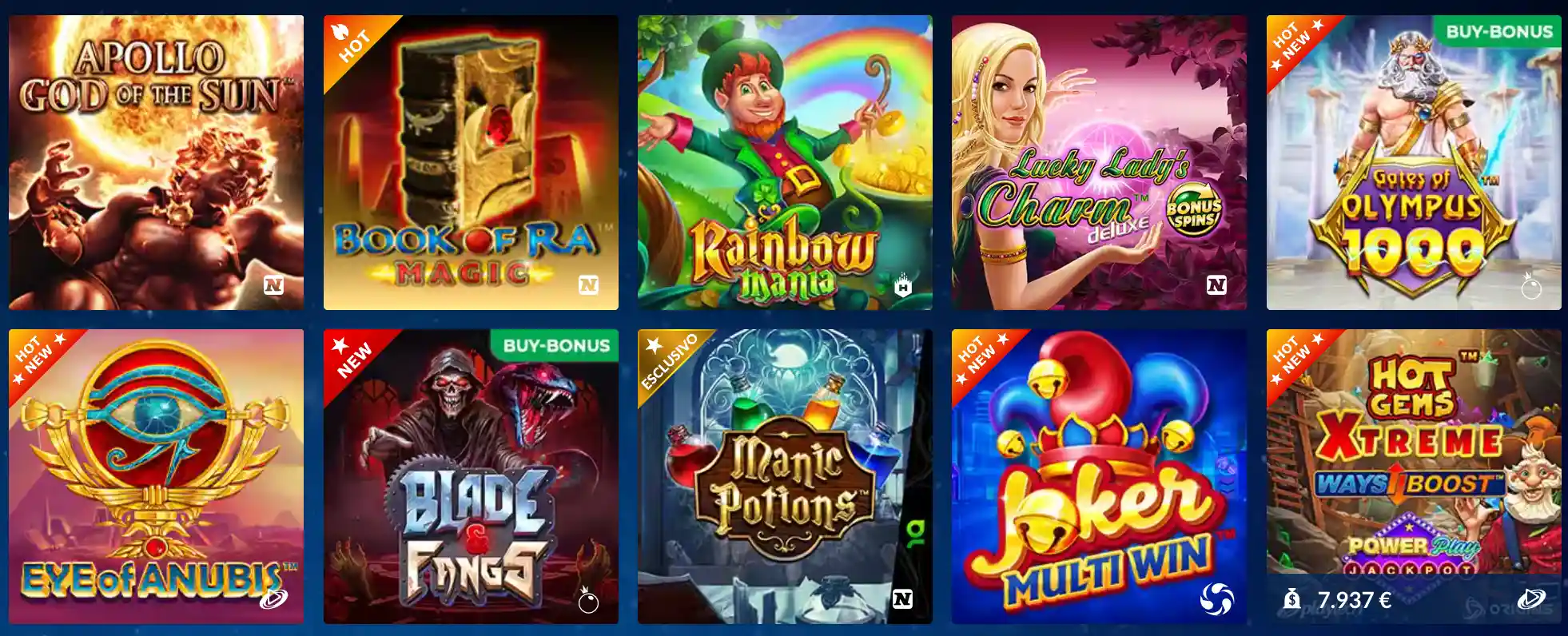 starvegas slot gratis
